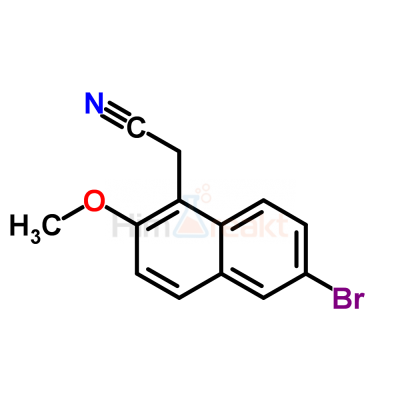 2-(6-Бром-2-метокси-1-нафтил)ацетонитрил