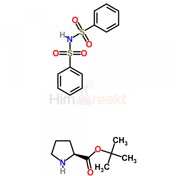 L-пролин трет-бутиловый эфир дибензолсульфонимид соль