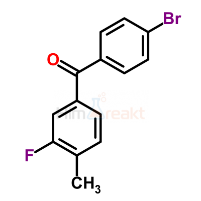 4-Бром-3'-фтор-4'-метилбензофенон
