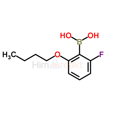 2-Бутокси-6-фторфенилборная кислота