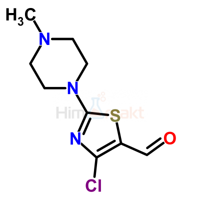 4-Хлор-2-(1-метил-4-пиперазинил)-5-тиазолкарбоксальдегид