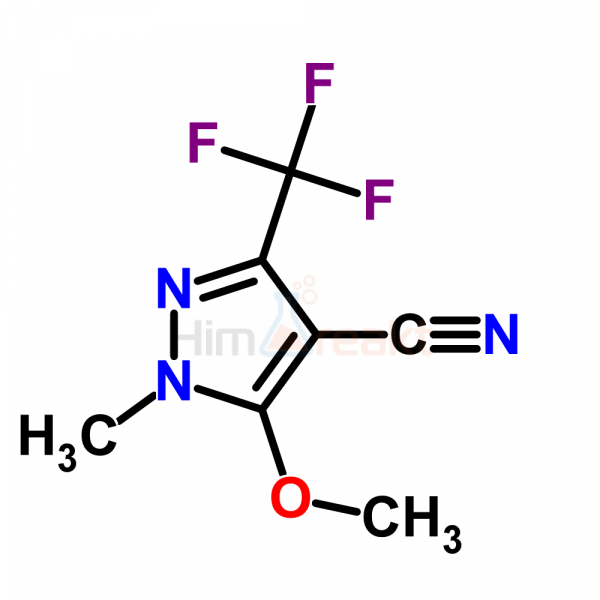 5-Метокси-1-метил-3-(трифторметил)-1H-пиразол-4-карбонитрил