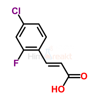 4-Хлор-2-фторкоричной кислота, преимущественно транс