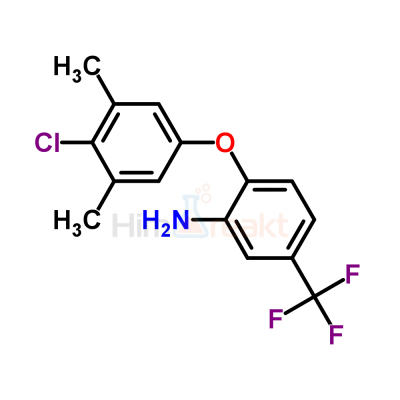 3-Амино-4-(4-хлор-3,5-диметилфенокси)-бензотрифторид