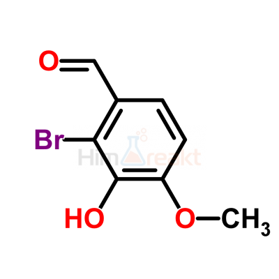 2-Бром-3-гидрокси-4-метоксибензальдегид