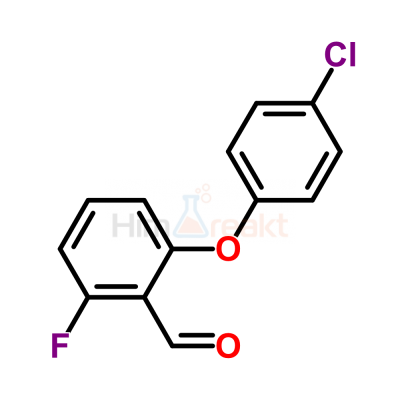 2-(4-Хлорфенокси)-6-фторбензальдегид