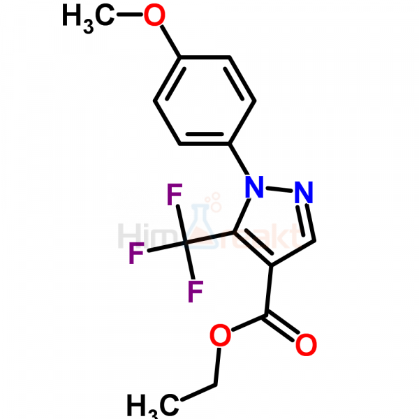 Этил 1-(4-метоксифенил)-5-(трифторметил)пиразол-4-карбоксилат