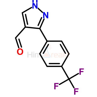 3-[4-(Трифторметил)фенил]-1H-пиразол-4-карбальдегид