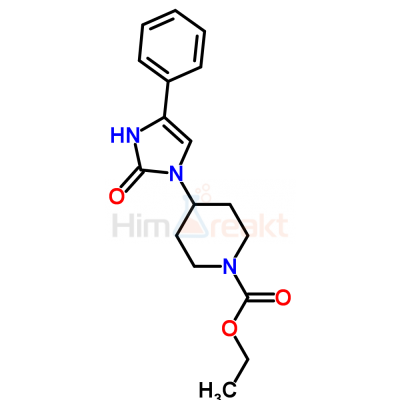 Этил 4-(2-оксо-4-фенил-2,3-дигидро-1H-имидазол-1-ил)пиперидин-1-карбоксилат