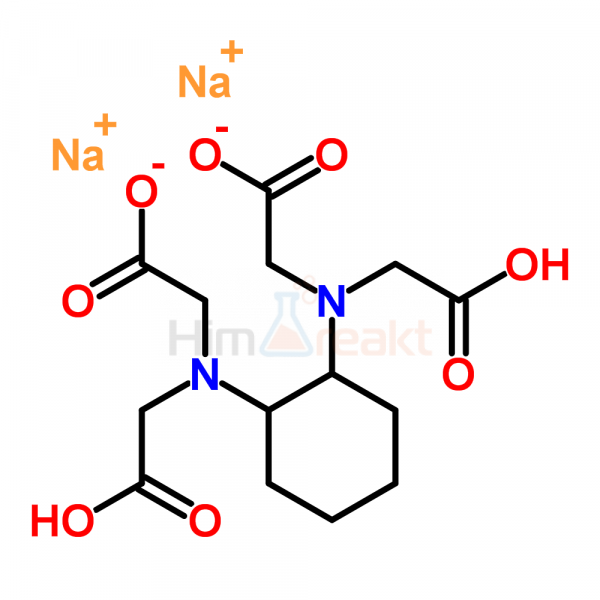1,2-Диаминоциклогексантетрауксусная кислота динатриевая соль раствор