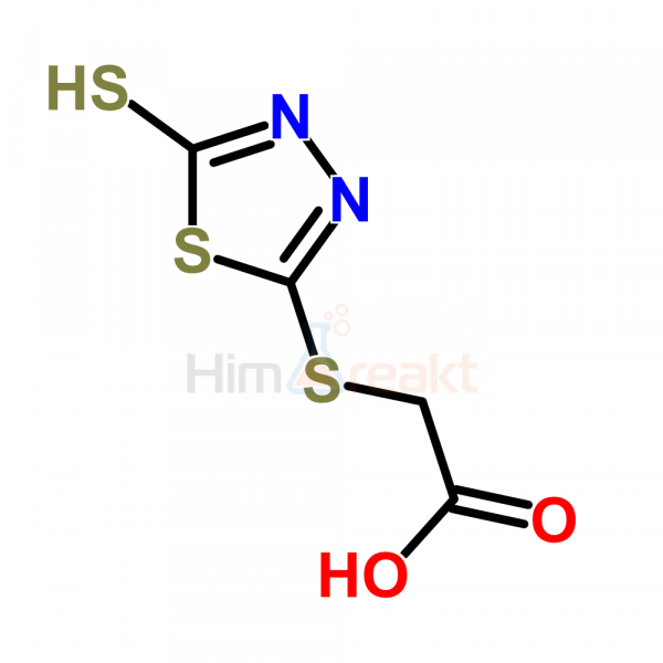 (5-Меркапто-1,3,4-тиадиазол-2-илтио)уксусная кислота