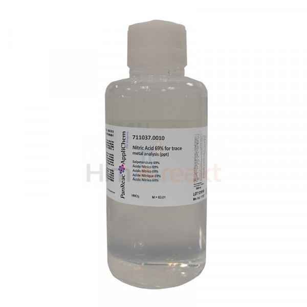 Азотная кислота, 69 %, для анализа следов металлов (ppt)
