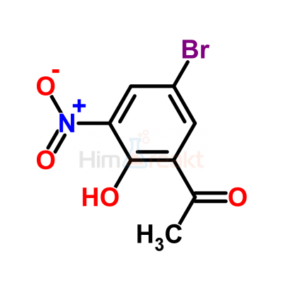 5'-Бром-2'-гидрокси-3'-нитроацетофенон