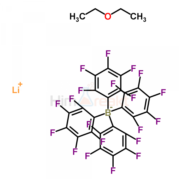 Литий тетракис(пентафторфенил)борат - этиловый эфир комплекс