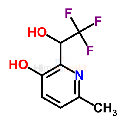 6-Метил-2-(2,2,2-трифтор-1-гидроксиэтил)-3-пиридинол