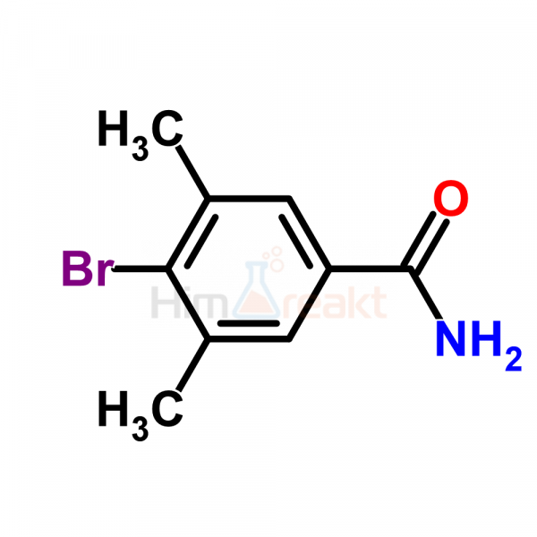 4-Бром-3,5-диметилбензамид