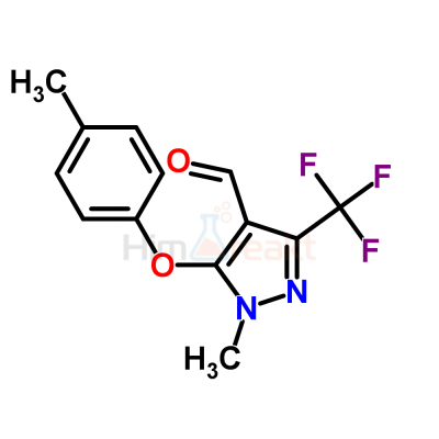 1-Метил-5-(4-метилфенокси)-3-(трифторметил)-1H-пиразол-4-карбальдегид