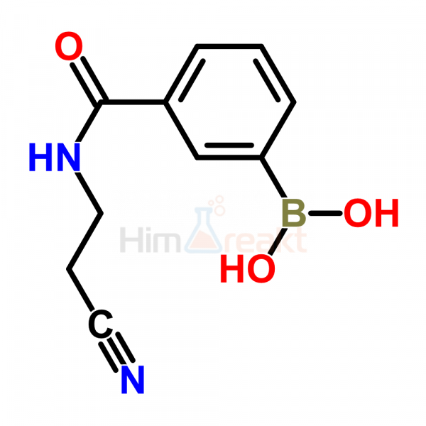 3-(2-Цианоэтиламинокарбонил)фенилборная кислота
