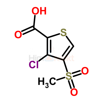 3-Хлор-4-(метилсульфонил)тиофен-2-карбоновая кислота