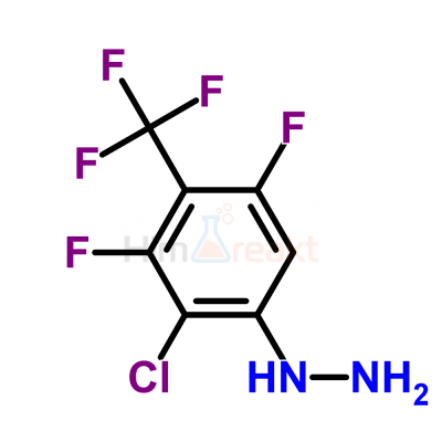 2-Хлор-3,5-дифтор-4-(трифторметил)фенил гидразин