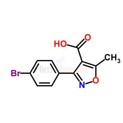 3-(4-Бромфенил)-5-метилизоксазол-4-карбоновая кислота