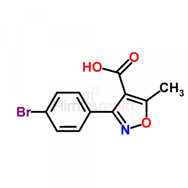 3-(4-Бромфенил)-5-метилизоксазол-4-карбоновая кислота
