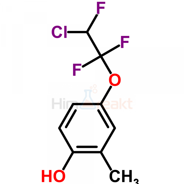 4-(2-Хлор-1,1,2-трифторэтокси)-2-метил-фенол