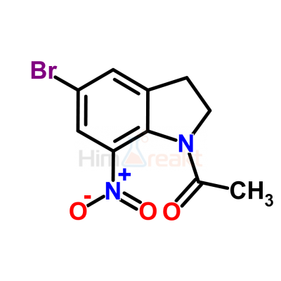 1-Ацетил-5-бром-7-нитроиндолин