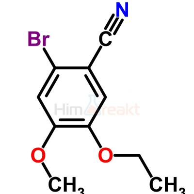 2-Бром-5-этокси-4-метоксибензонитрил