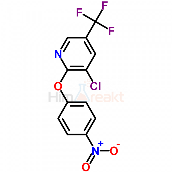 2-(4-Нитрофенокси)-3-хлор-5-трифторметил пиридин