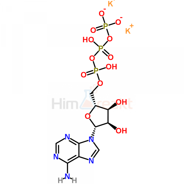 Аденозин 5'-трифосфат дикалий соль дигидрат