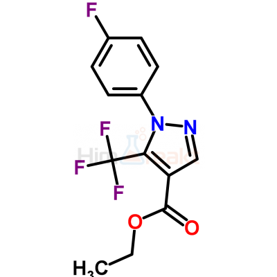 Этил 2-(4-фторфенил)-3-(трифторметил)пиразол-4-карбоксилат