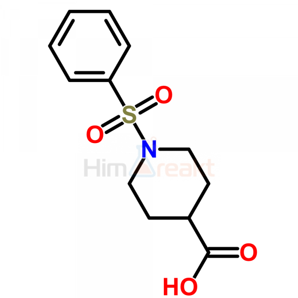 1-(Фенилсульфонил)-4-пиперидинкарбоновая кислота