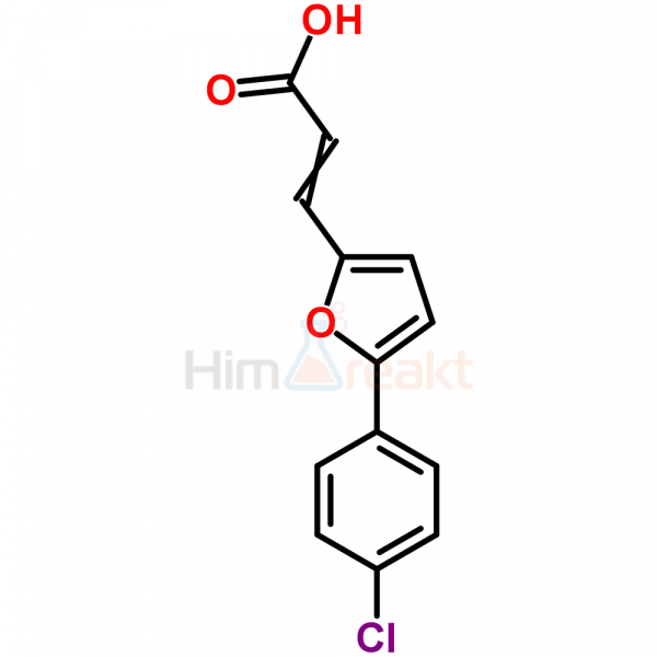 3-[5-(4-Хлорфенил)фуран-2-ил]акриловая кислота
