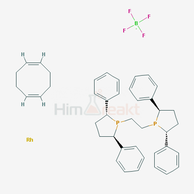 1,2-Бис[(2R,5r)-2,5-дифенилфосфолано]этан(1,5-циклооктадиен)родий(I) тетрафторборат