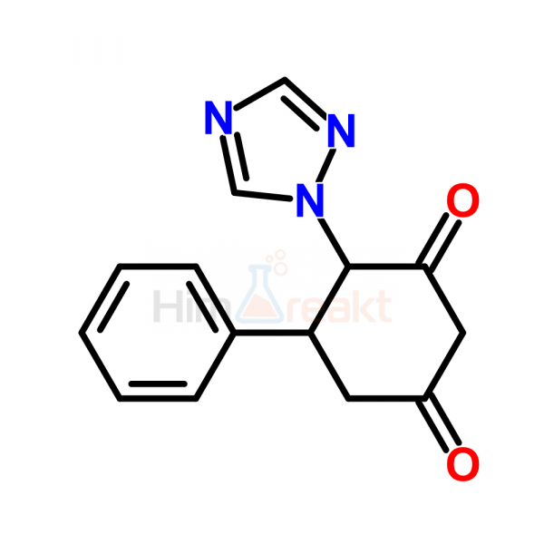 5-Фенил-4-(1H-1,2,4-триазол-1-ил)-1,3-циклогександион