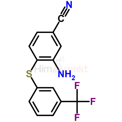 3-Амино-4-{[3-(трифторметил)фенил]сульфанил}бензолкарбонитрил