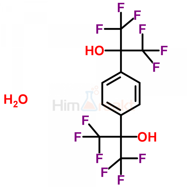 альфа,альфа,альфа',альфа'-Тетракис(трифторметил)-1,4-бензолдиметанол гидрат