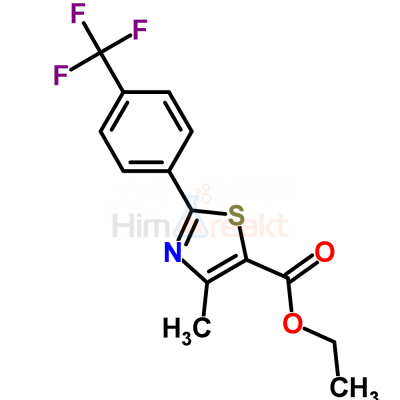Этил 4-метил-2-[4-(трифторметил)фенил]тиазол-5-карбоксилат