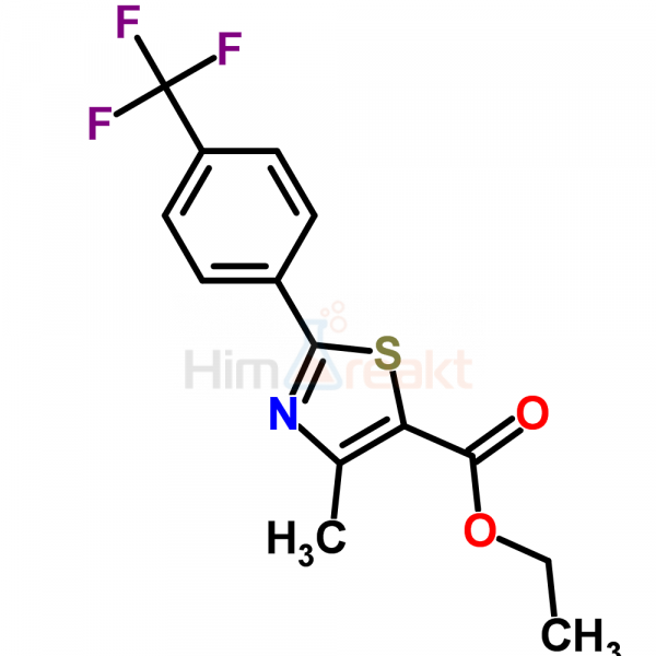 Этил 4-метил-2-[4-(трифторметил)фенил]тиазол-5-карбоксилат