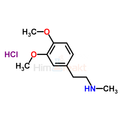 3,4-Диметокси-N-метилфенэтиламин гидрохлорид