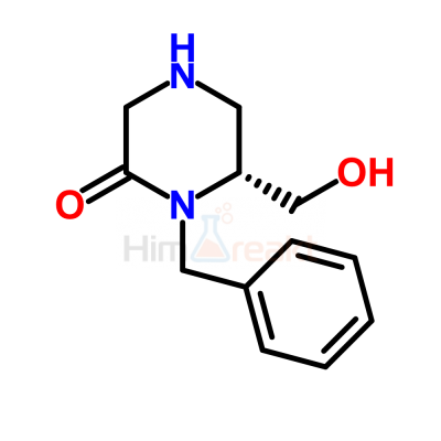(R)-1-бензил-6-гидроксиметил-пиперазин-2-он