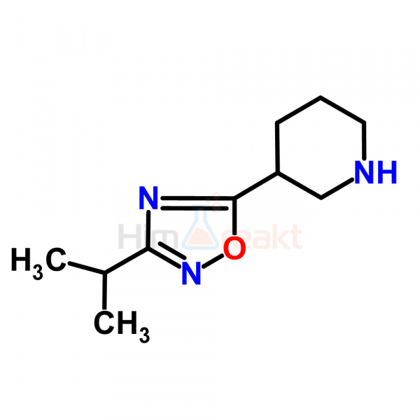 3-(3-Изопропил-1,2,4-оксадиазол-5-ил)пиперидин