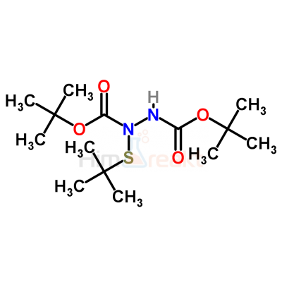 Ди-трет-бутил 1-(трет-бутилтио)-1,2-гидразиндикарбоксилат