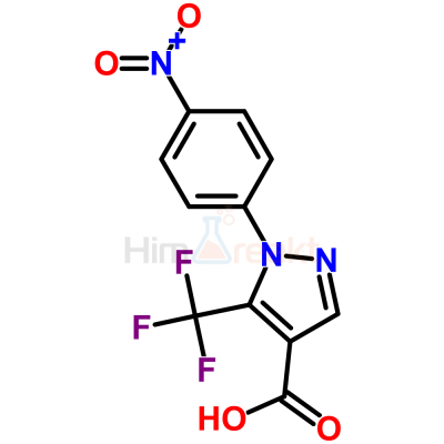 1-(4-Нитрофенил)-5-(трифторметил)-1h-пиразол-4-карбоновая кислота