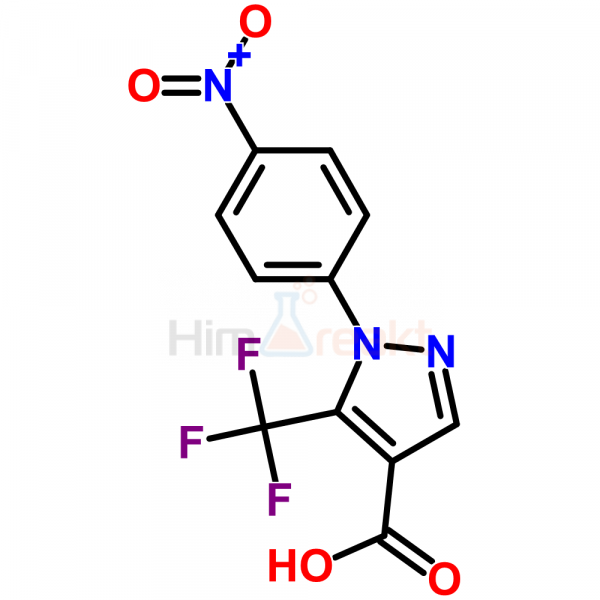 1-(4-Нитрофенил)-5-(трифторметил)-1h-пиразол-4-карбоновая кислота