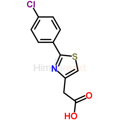 2-[2-(4-Хлорфенил)-1,3-тиазол-4-ил]уксусная кислота