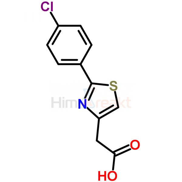 2-[2-(4-Хлорфенил)-1,3-тиазол-4-ил]уксусная кислота