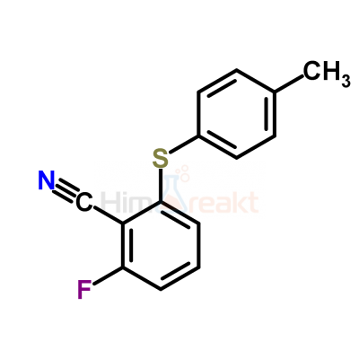 2-Фтор-6-(4-метилфенилтио)бензонитрил
