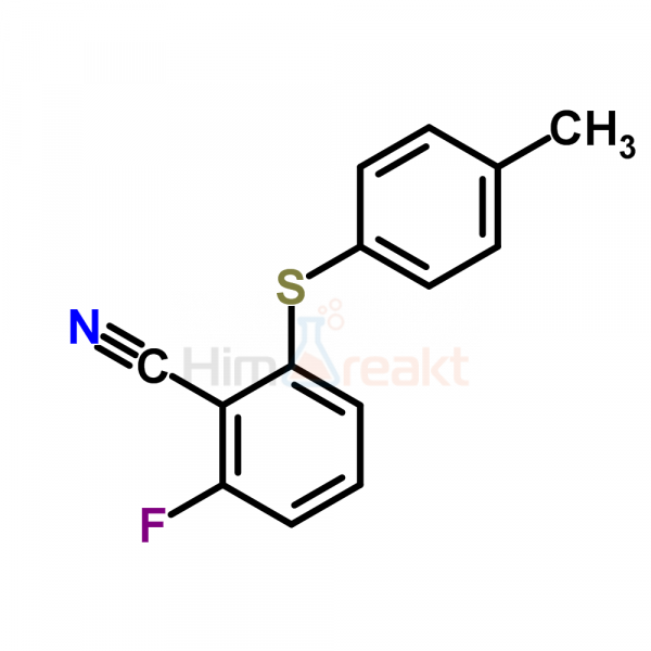 2-Фтор-6-(4-метилфенилтио)бензонитрил